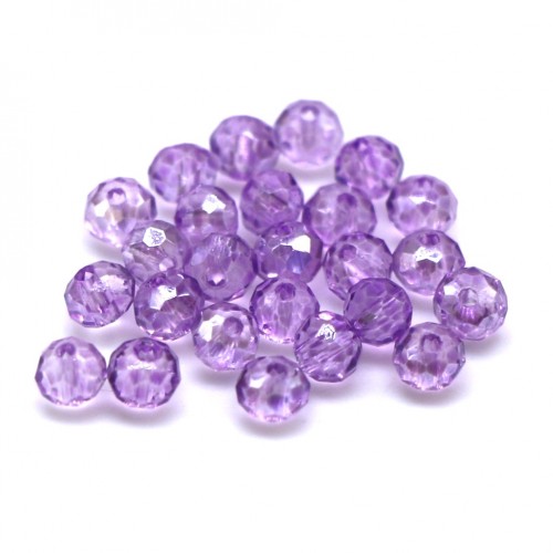 Бусины рондели 2*2мм (радуга непрозрачная)